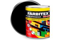 Эмаль ПФ-115 черная Farbitex 1,8кг