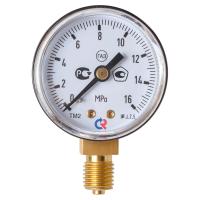 Манометр  газовый 16 МПА (углекислота,аргон)Высокое давление