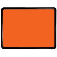 Табличка оранжевого цвета по ДОПОГ, пустая