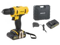 АК.ДРЕЛЬ  MOLOT MBD 1815 DLi 18.0 В, 2 акк., 1.5 А/ч 30 Нм (кейс)
