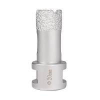 Коронка алмазная KAHITO 20мм для УШМ (гранит, керамика, керамогранит, мрамор, бетон)