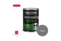 Эмаль с молотковым эффектом серебристая Престиж 0,8кг