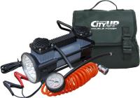 Компрессор City UP AC-606 300 Вт, 10 атм, 60 л/мин, сумка, 2х цилиндр, фонарь