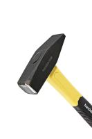 Молоток1,0  кг.квадратный боек кованный усиленный с фиберглассовой рукояткой  hanskonner