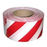 ЛЕНТА ОГРАД. Ш-75мм  бело-красная