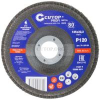 КРУГ КЛТ 125Х22 Р120  Cutop 70-125120