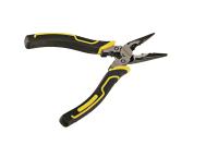 Длинногубцы 160мм, эксц. шарнир,+30% к силе реза, СrV, TPR рук., Hanskonner