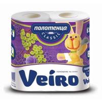БУМ ПОЛОТЕНЦА VEIRO домашние 2-сл(2р) белые (12)