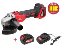 Аккумуляторная угловая  шлифмашина WORTEX CAG 1812 E ALL1