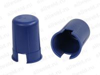 Колпак универсальный для газовых баллонов силум синий, 