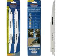 ПИЛКИ для сабельн пилы  ПРАКТИКА S4860DF BIM, по дер/мет/пласт, шаг 4 мм, длина 300 мм, 2 шт