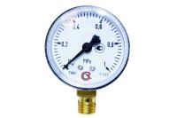 Манометр газовый1МПА(0-10 АТМ) Низкое давление (углексилт,аргон)