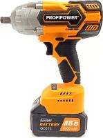 Аккумуляторный гайковерт ProfiPower DWDTW-18B Подарок  Вентилятор MKDCF-18V