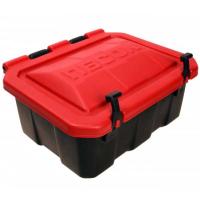 Ящик для песка Т-3767 с надписью песок (красная крышка)