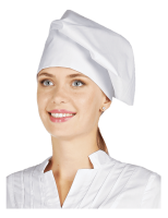 КОЛПАК повара     С ЗАЩИПАМИ   (тк.бязь)
