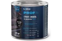 Грунт-эмаль 4 в 1 PROF IT черный RAL 9005 1,7кг