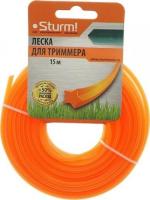 ЛЕСКА   d=3.0 мм, l=15 м, ЗВЕЗДА, оранж. КАРТОН. Sturm!