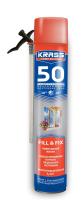 ПЕНА МОНТАЖ  КРАСС. HOME Edition 50 Всесезонная 0,75Л