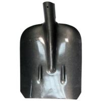 Лопата совковая  из рельсовой  стали с ребром жесткости  б/черенка