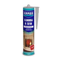 ГЕРМЕТИК  ДЛЯ КАМИНОВ И ПЕЧЕЙ 1250С KRASS СИЛИКАТНЫЙ ЧЕРНЫЙ 300МЛ 0005313