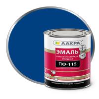 Эмаль ПФ-115 синяя Лакра 1кг