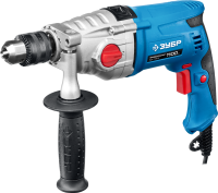 Дрель ударная двухскоростная + кейс ЗДУ-1100-2 ЭРМКМ2 серия «ПРОФЕССИОНАЛ»  57185