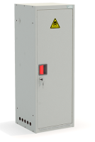 ШГР 50-1-4 Шкаф для газовых баллонов (окрашен RAL7035, в одной упаковке)