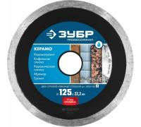 КРУГ Д 125 ЗУБР  36654-125 спл.мокрый рез._z02 керамогранит, мрамор, плитка