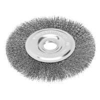 Щетка  дисковая   150/22,2 витая, металлическая проволока 0,3мм Сибртех  746647