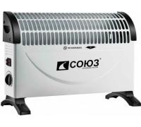 Конвекторный обогреватель КОС-2000С 750/1250/2000Вт,СТИЧ,мех.термостат,напольн/настен,СОЮЗ