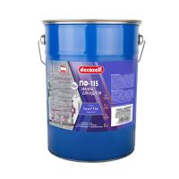 ПУФАС Эмаль ПФ-115 серая Decoself (5кг)