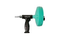 Насадка на шуруповерт для прочистки труб, шланг-пружина сталь 6ммх7.5м Sturm!