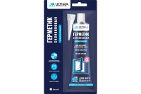 Герметик силиконовый Ultima универсальный белый тюбик 80мл (12)