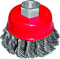 Щетка  чашечная   100/М14, круч., стальная  39468 