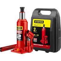 Домкрат Stayer Red Force 2т 181-345мм бутылочный гидравлический