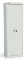 Шкаф для одежды металлический ШРК 22-600 (корпус RAL7035, двери RAL7035)
