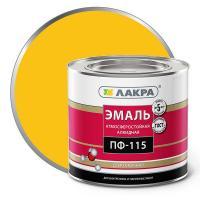 0007708 ЭМАЛЬ ПФ-115 ЖЕЛТАЯ 2КГ ЛАКРА