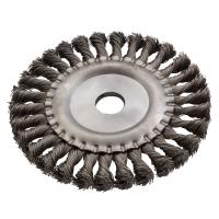 Щетка  дисковая   150/22,2  крученая нержавеющая проволока 0,5 мм Dtnzel  746343