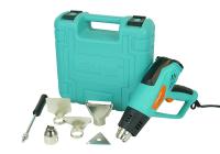 Фен строит. Sturm!, 2000 Вт, 2 темп.диап., 6 реж.потока, ЖК ДИСПЛ, 5аксс., кейс