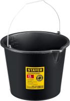 Ведро строительное пластиковое 12л. STAYER STRONG  06083-12_z02