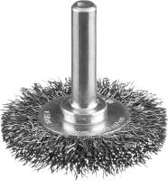 Щетка  дисковая     38мм, витая стальная проволока 0.3 мм для дрели ЗУБР  35198-038_z02
