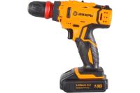 Дрель-шуруповерт аккумуляторная Вихрь ДА-18Л-2КC, 2.0 А/ч 72/14/34