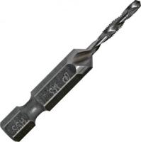 Сверло метчик ПРАКТИКА М3, шаг 0,5,хвостовик 1/4