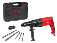 ПЕРФОРАТОР WORTEX RH 2629 в чем. + (2 зубила, 3 сверла)