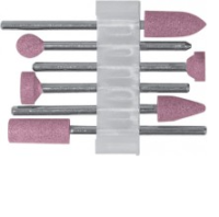 ШАРОШКИ набор абразивных насадок мини по металлу, корунд, 6 шт. FIT IT 36924
