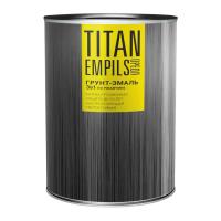 Грунт-эмаль по ржавчине 3 в 1 графитовый Titan 0,75л