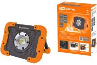 Прожектор переносной светодиодный ФП8, 10 Вт, 900 лм, Li-Ion 3,7 B 3 A*ч, USB, TDM