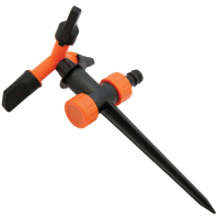 Ороситель 3-х рожковый вращающийся на ножке  Aquapulse