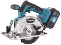 Пила аккумуляторная циркулярная бесщеточная ProfiPower MK DHS-18V ( Li-ion-2шт., 4.0Ач, 5500 об/мин,