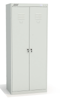 Шкаф для одежды ШРК(1850) 22-800 (корпус RAL7035, двери RAL7035, замок повышенной секретности)